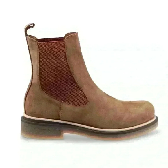 Bueno Women's Wanda Suede Boots -Tobacco